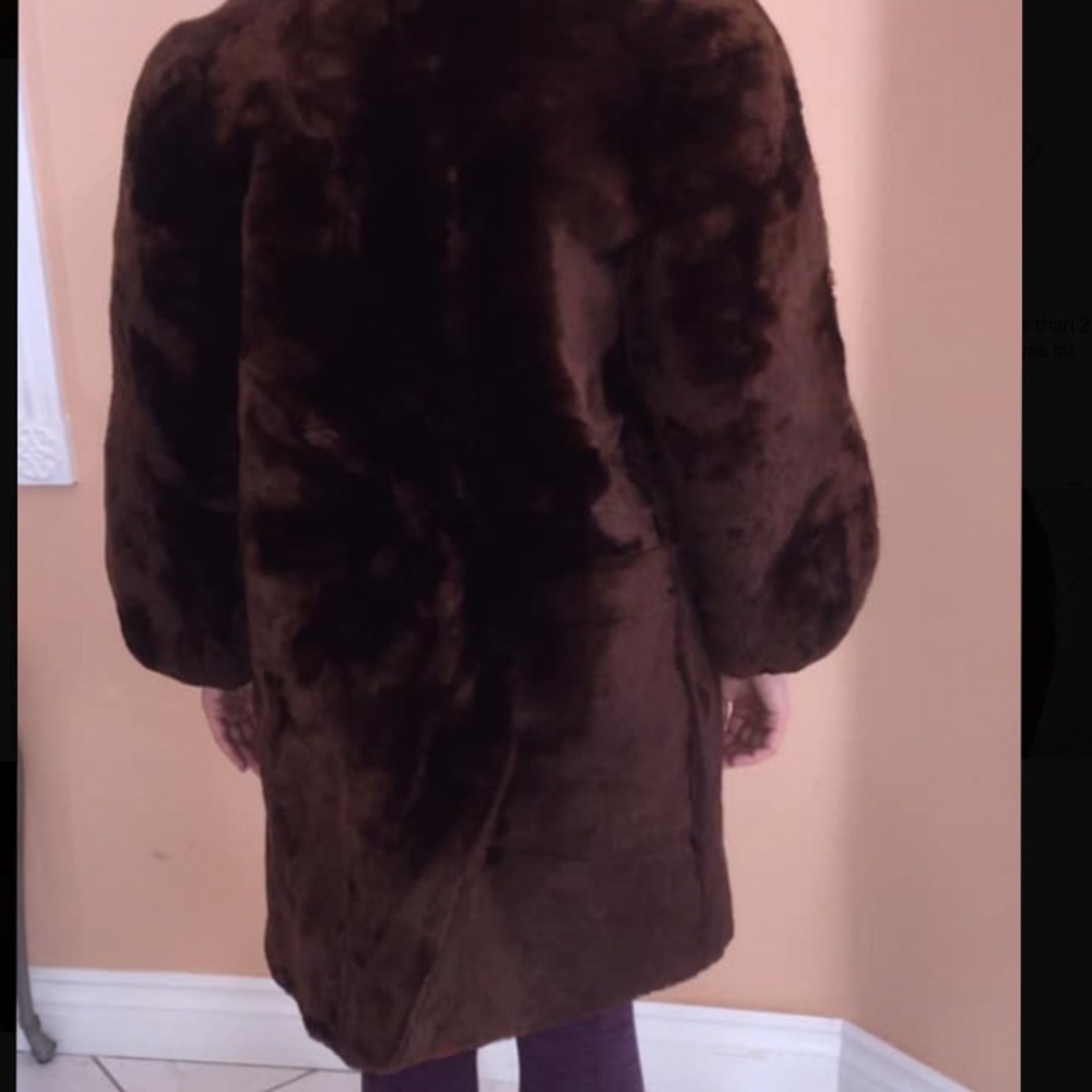 1940’s antique beaver fur coat - Picture 2 of 4
